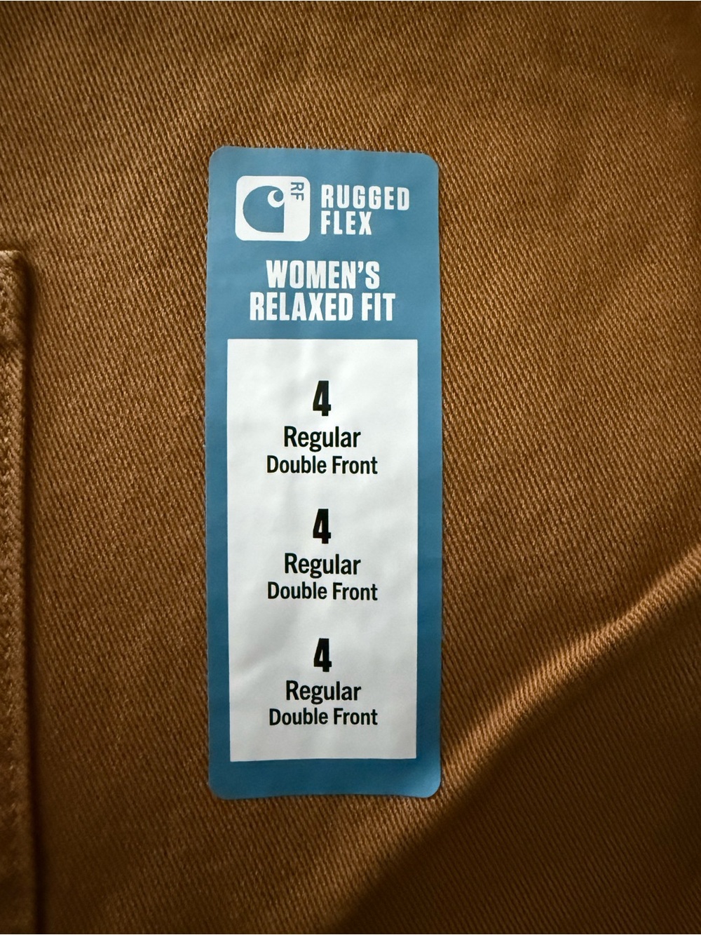 Carhartt Women's Relaxed Fit Pants - Brown/Tan